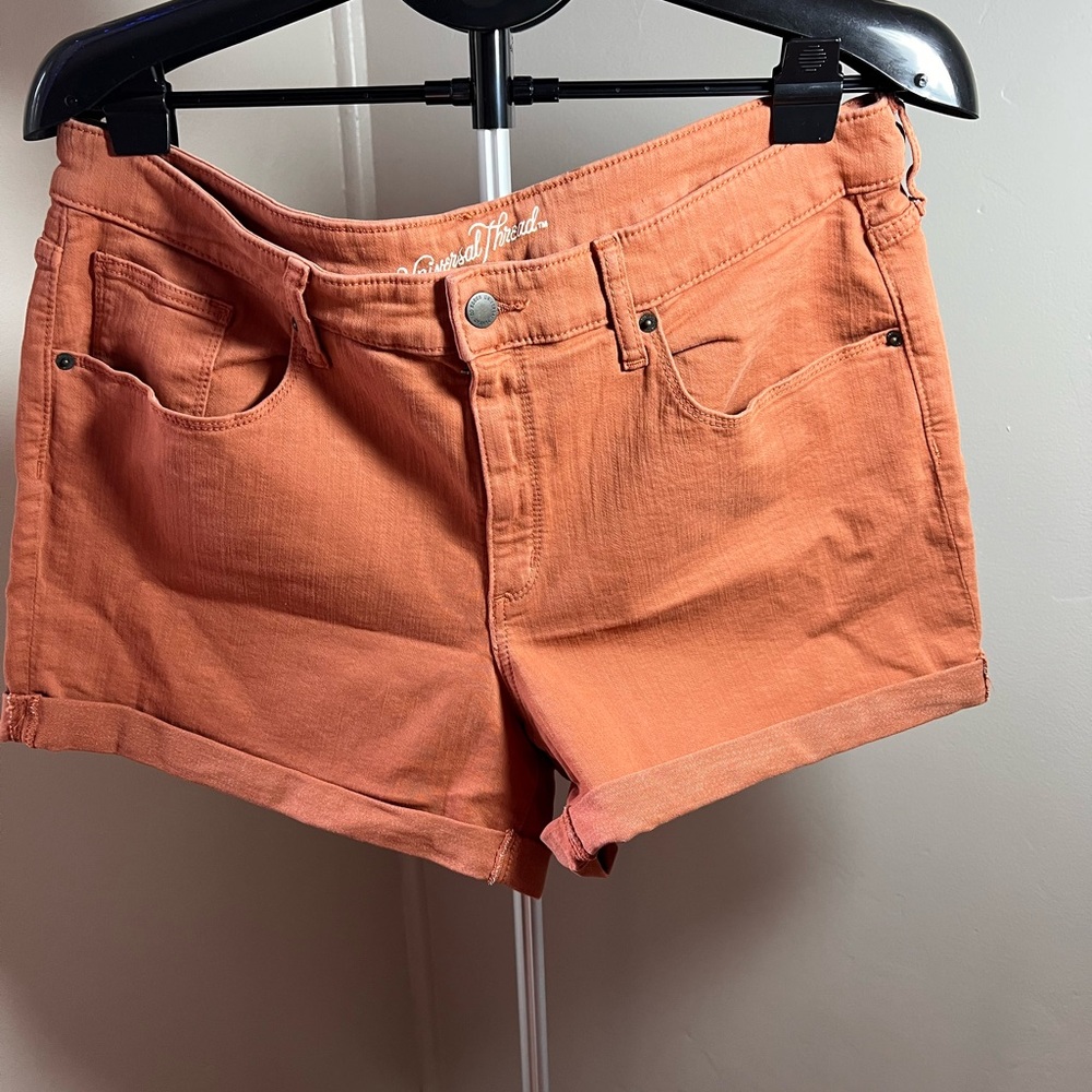Universal Thread Women's Coral Jean Shorts